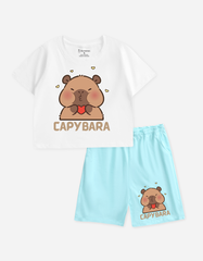 Đồ bộ ngắn bé gái Capybara