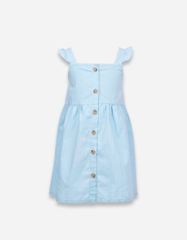 Váy bé gái tay cánh tiên kèm cột tóc nhiều họa tiết