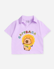 Áo bé gái Capybara