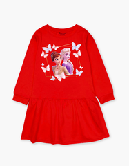 Váy bé gái mùa thu tay dài Elsa