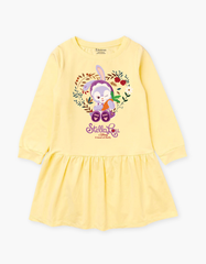 Váy bé gái mùa thu tay dài Thỏ Stella