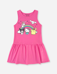 Đầm cotton sát nách Sanrio