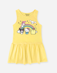 Đầm cotton sát nách Sanrio