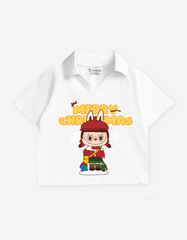 Áo bé gái croptop Labubu