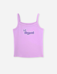 Áo bé gái thun rib cotton,  Áo 2 dây dáng ôm body