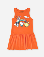 Đầm cotton sát nách Sanrio