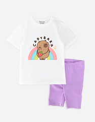 Đồ bộ bé gái Capybara Bomines