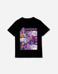 Áo thun bé gái Huntrix Bomines