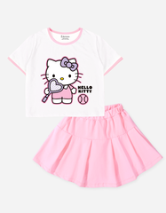 Set váy bé gái Hello Kitty Bomines