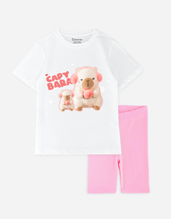 Đồ bộ bé gái Capybara Bomines