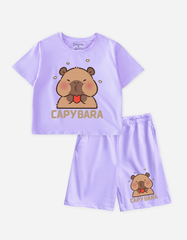 Đồ bộ ngắn bé gái Capybara