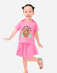 Áo bé gái Capybara