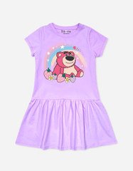 Váy bé gái Gấu dâu Lotso