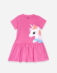 Váy bé gái tay ngắn Unicorn