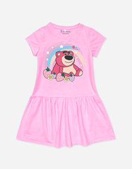 Váy bé gái Gấu dâu Lotso