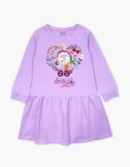 Váy bé gái mùa thu tay dài Thỏ Stella