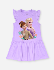 Váy bé gái tay cánh tiên Elsa Anna