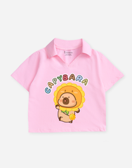 Áo bé gái Capybara