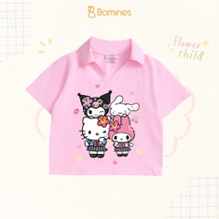 Áo bé gái Sanrio