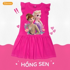 Váy bé gái tay cánh tiên Elsa Anna