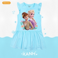 Váy bé gái tay cánh tiên Elsa Anna