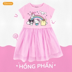 Váy bé gái phối lưới Sanrio