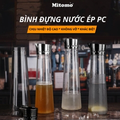 Bình đựng nước ép cao cấp Mitomo dung tích 1000ml