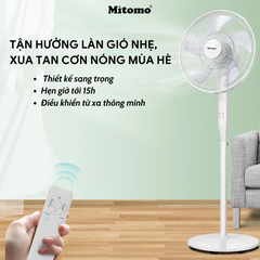 Quạt Cây Điện Tử  Cao Cấp Mitomo FCE-50AE MAX
