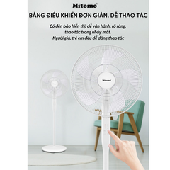 Quạt Cây Điện Tử  Cao Cấp Mitomo FCE-50AE MAX