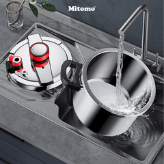 Nồi áp suất inox đáy từ cao cấp Mitomo 304AEU