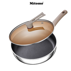 Chảo chống dính tổ ong cao cấp Mitomo ULTRA GB48069