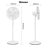 Quạt Cây Điện Tử  Cao Cấp Mitomo FCE-50AE MAX