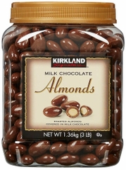 Socola sữa hạnh nhân Kirkland Milk Chocolate Almonds Mỹ