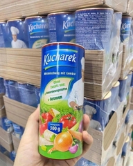 Hạt nêm thuần chay Kucharek 100% chiết xuất rau củ hữu cơ (Hộp 300g)