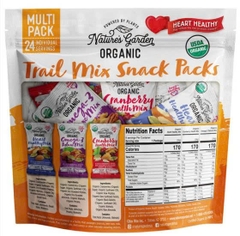 Hạt tổng hợp Trail Mix Snack Packs Nature’s Garden 24 gói