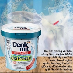 COMBO bột giặt quần áo màu & quần áo trắng Denkmit-siêu sạch