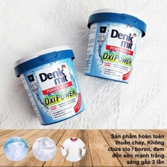 COMBO bột giặt quần áo màu & quần áo trắng Denkmit-siêu sạch