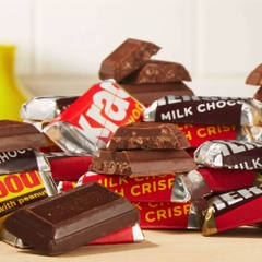 Chocolate Hershey's Miniature 1,58kg tổng hợp 4 vị khác nhau
