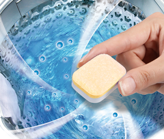 Viên tẩy lồng giặt Denkmit (nhập Đức) là sản phẩm làm sạch sâu lồng giặt