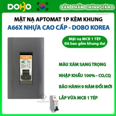 Bộ ổ cắm điện, công tắc điện A66X cao cấp DoBo Hàn Quốc - Nhập khẩu chính hãng - bảo hành 9 năm