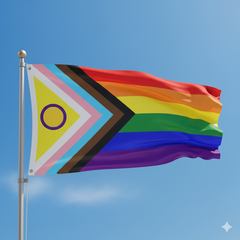 Cờ LGBT Tiến bộ Tự hào PLUS (Progress Pride Flag)