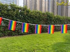 Dây cờ cầu vồng LGBT lục sắc