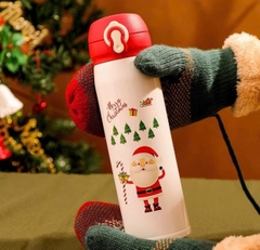 Quà tặng giáng sinh - Bình nhiệt in logo