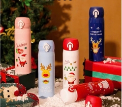 Quà tặng giáng sinh - Bình nhiệt in logo