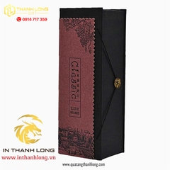 Hộp Rượu Vang nắp dây