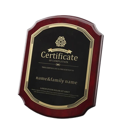 Bảng vinh danh gỗ đồng