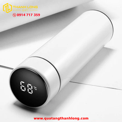 Bình giữ nhiệt in logo dung tích 500ml hiển thị nhiệt độ