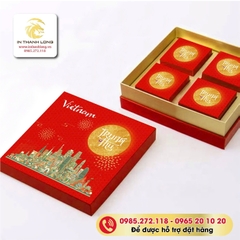 Hộp Bánh Trung Thu Nắp Âm Dương Dựng Thành