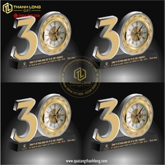 Kỷ niệm chương bộ số – 30 năm pha lê đồng hồ -kỷ niệm ngày thành lập công ty Dược