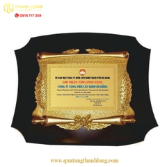 Bảng vinh danh poly nổi 26x33cm